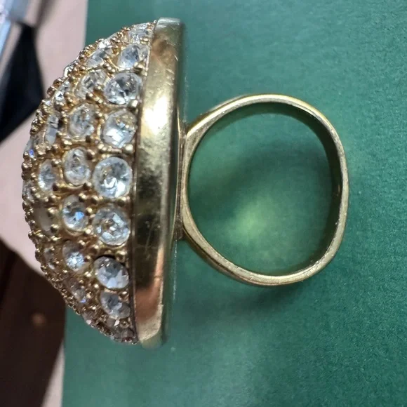 Kate Spade Rhinestone Dome Cocktail Ring - Picture 11 of 12